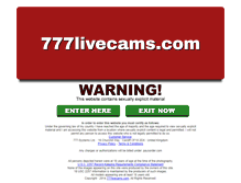 Tablet Screenshot of 777shows.com